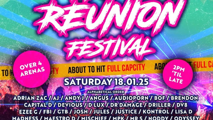 Reunion Festival 2025 at Morphettville Racecourse