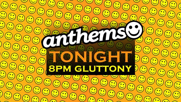 Anthems: Old School Edition at The Fantail (open-air) at Gluttony