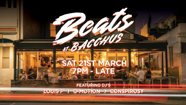Beats on Parade @ Bacchus at Bacchus Bar