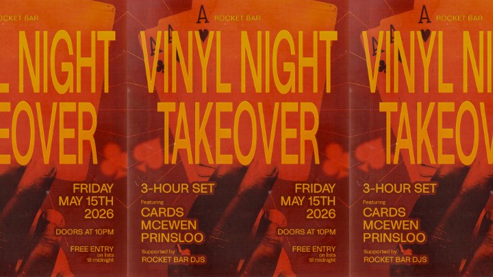 Vinyl Night Takeover! at Rocket Bar & Rooftop