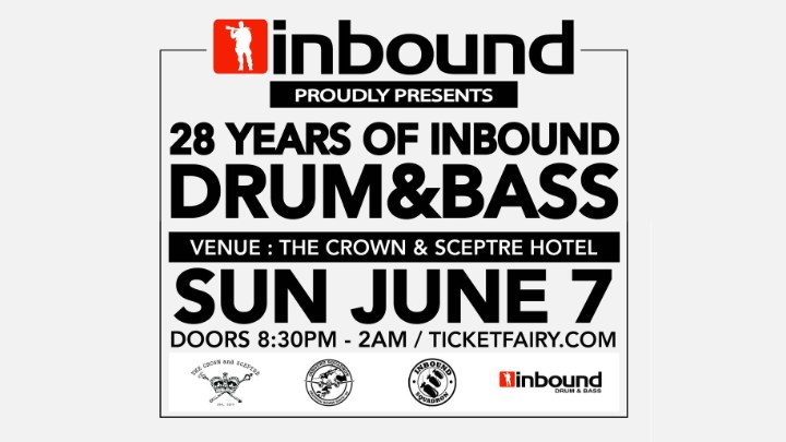 28 Years of Inbound Drum & Bass at The Crown and Sceptre