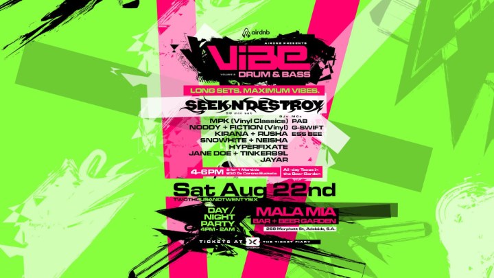 VIBE DNB Vol 2 at Mala Mia