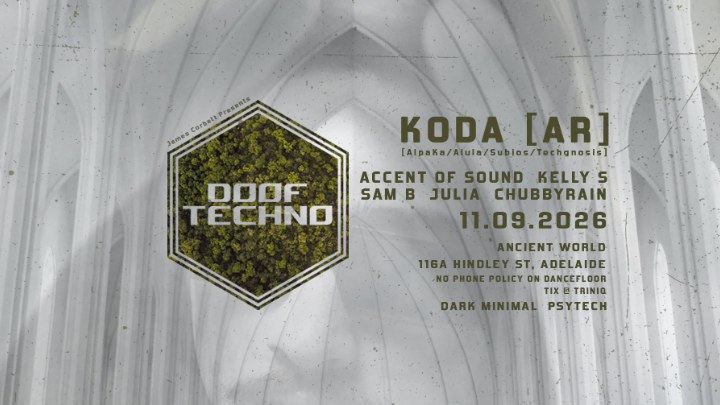 Doof Techno featuring Koda [AR]