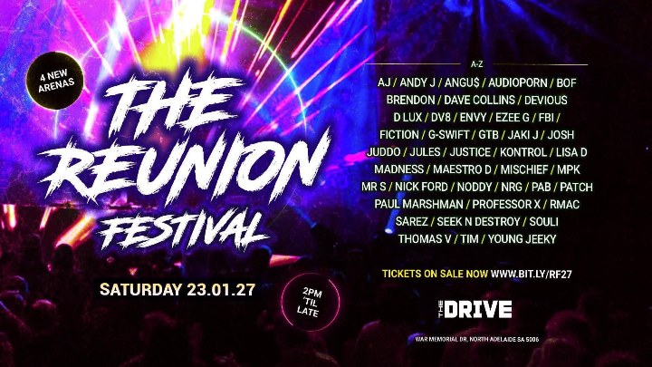 The Reunion Festival at The Drive