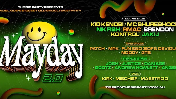 MAYDAY 2.0 at Old Adelaide Gaol