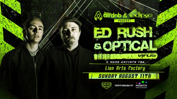 ED RUSH & OPTICAL (Virus) at Lion Arts Factory