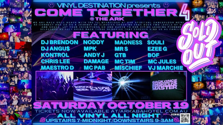 Come Together 4 at Arkaba Hotel