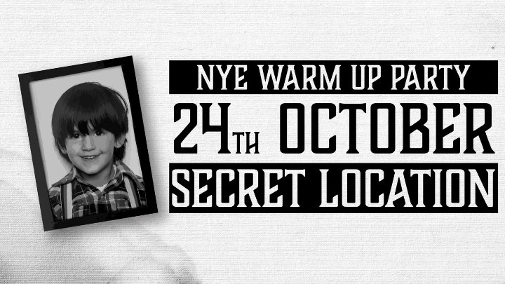 Creature's NYE warm up party at Secret Location