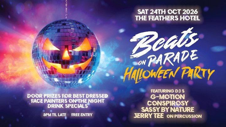 Beats on Parade Halloween Party at The Feathers