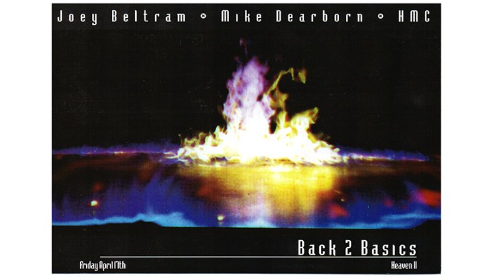 Back 2 Basics with Joey Beltram at Heaven II