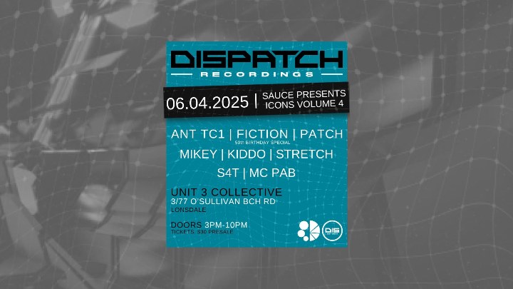 Sauce Icons Vol 4 - ANT TC1 [uk] and Fiction's 50th at Unit Three