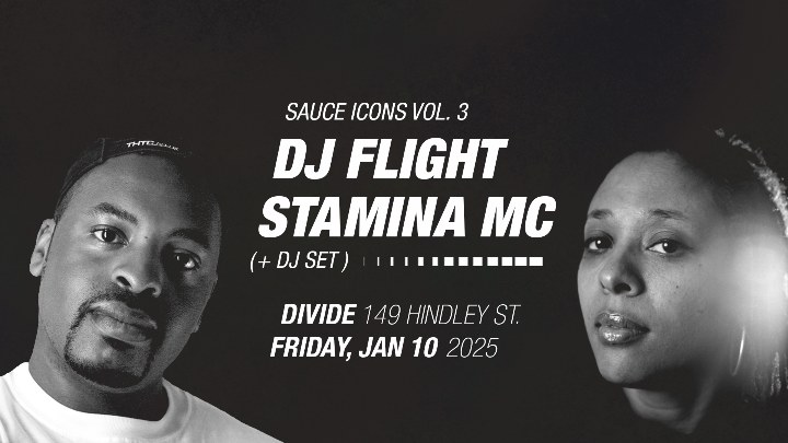 Sauce Icons Vol 3 - Flight [uk] and Stamina MC [uk] at Divide